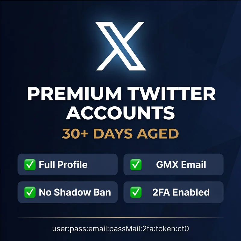✅ X appears in search TOP tab ✅ 60+ Days ✅ 2FA ✅ 50+ tweets ✅ luxury vip premium ✅ - ✅ X appears in search TOP tab ✅ 30+ Days ✅ Full Profile ✅ 2FA ✅