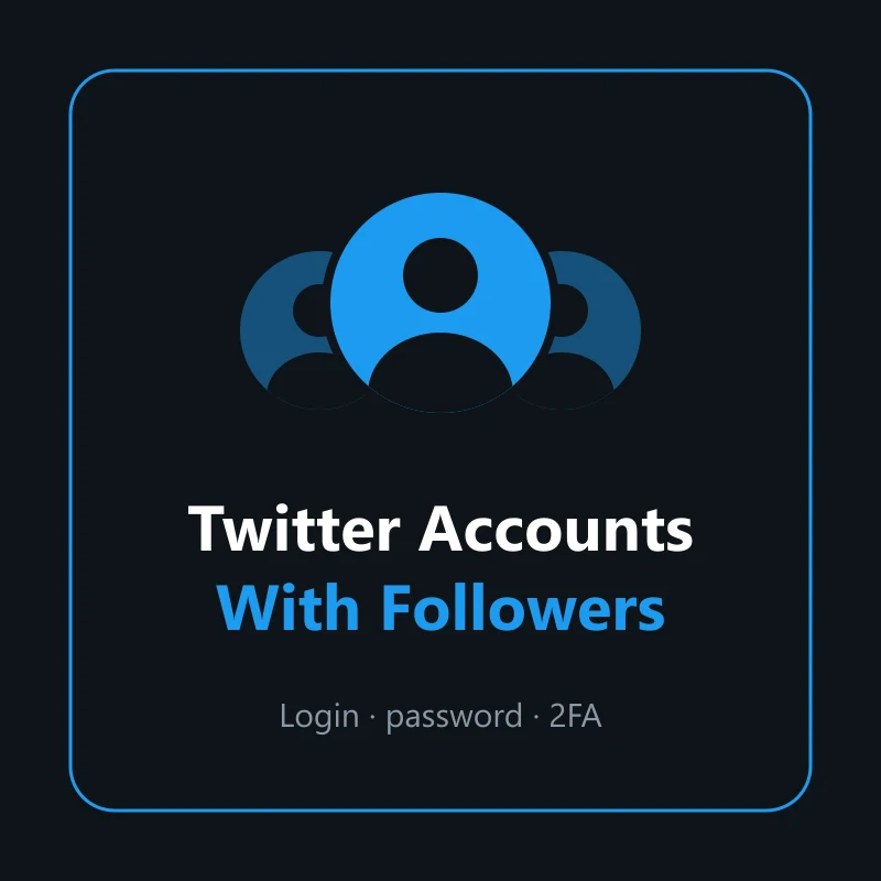 购买带粉丝的 Twitter 账号